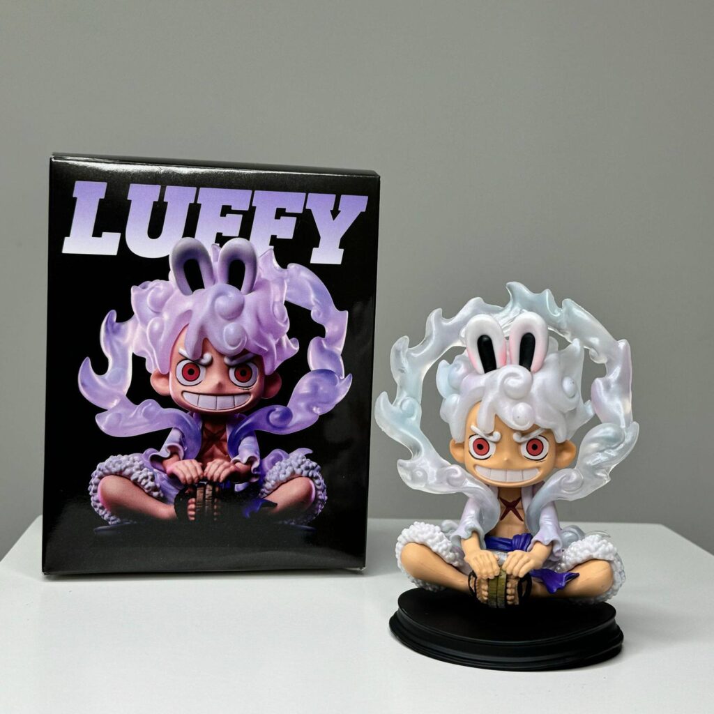 One Piece Lx Mid-Autumn Festival Nika Luffy Cute Version Figure One Piece Anime Figure Model Peripheral Case Decoration