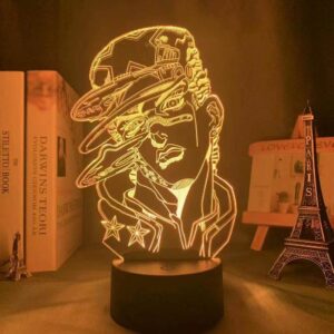 Jojo's Bizarre Adventure Merchandise Figure Night Light Kira Yoshikage Jotaro Kujo Platinum Star Jojo Figure