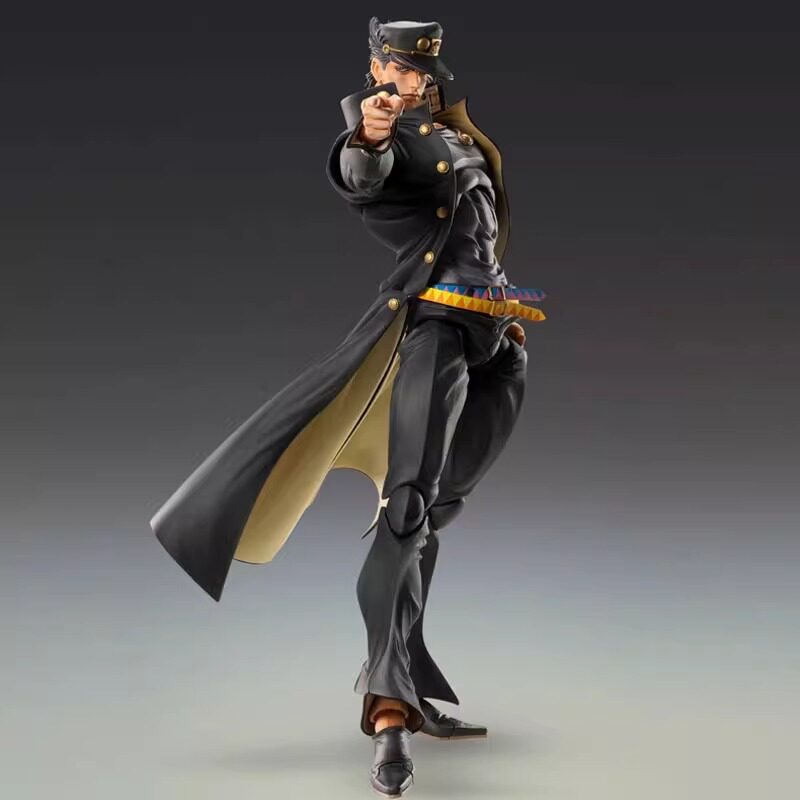 Jojo Bizarre Adventure Action Figure Articulated Jotaro Platinum Star Gift for Boys Model Ornament