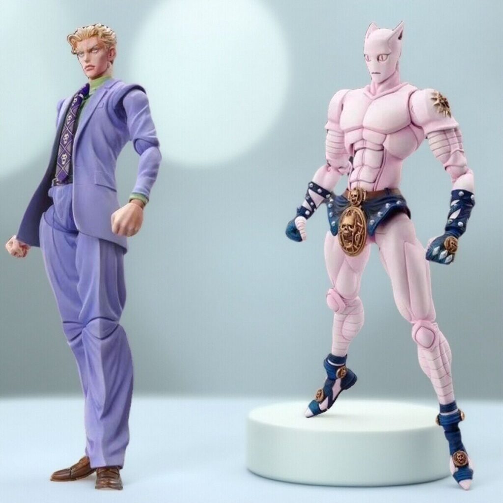Super Realistic Movable Jojo's Bizarre Adventure Jotaro Kujo Platinum Star Gift Movable Action Figure Model Toy