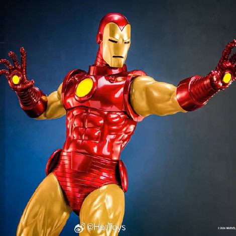 In Stock Hottoys Hono Studio Ht 1/6 Hs05 Marvel Comics Version Iron Man