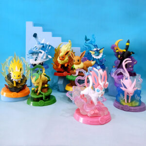 Blind Box Figure Pokémon Playful Adventure Bar Eevee Figurine Pokémon Ice Day Fairy Scene