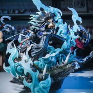 Demon Slayer Blind Box Figure Model Anime Ornament Toy Tanjiro, Nichirin Blade, Water Pillar, Butterfly Ninja Statue Gift