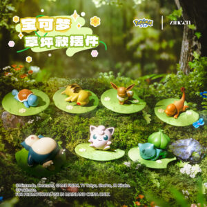 Pokémon Pikachu Bulbasaur Eevee Pokémon Figurine Blind Box Desktop Decoration