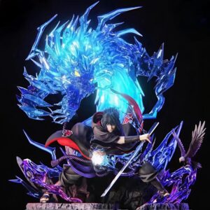 Naruto Figure Mu Ye Sasuke Akatsuki Tissue Uchiha Madara Sasuke Hu Banye Model Blind Box Ornament