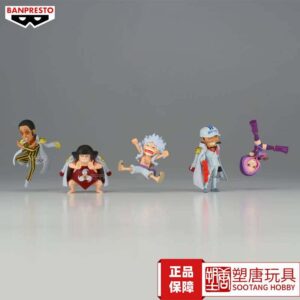 Bandai Glasses Factory One Piece Wcf Egghead Island 6 Figure [in Stock]