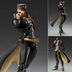 Jojo's Bizarre Adventure Super Realistic Movable Jotaro Kujo Figure Platinum Star Dio Figure Model Toy