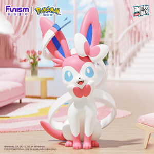 Playful Pokémon Fairy Eevee Figure Pikachu Peripheral Trendy Desktop Large Size Doll Decoration