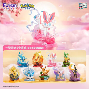 Playful Pokémon Adventure Fairy Eevee Blind Box Figure Pokémon Peripheral Desktop Ornament Gift