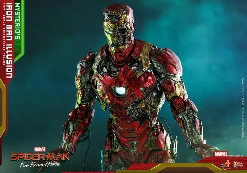 Toys Ht Mms580 Spider-Man: Far from Home Mysterio's Iron Man Vision