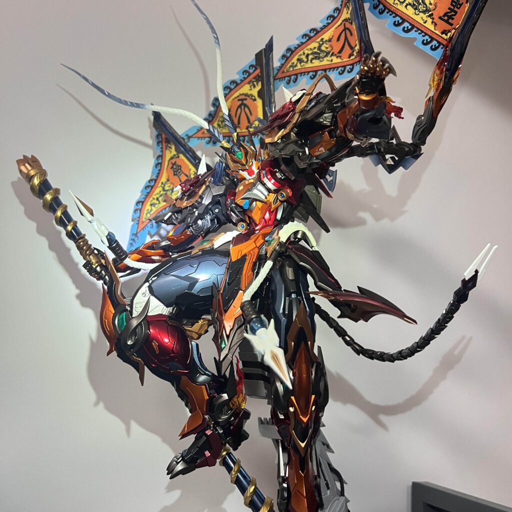 Assembled Model Gundam Mecha Model Figure Fate Red Heretic Monkey King Blind Box Movable Ornament Toy for Men