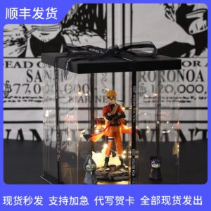 Japanese Naruto Sage Naruto Figure Four-Tailed Model Gift for Boyfriend's Birthday Gift for Classmates and Friends