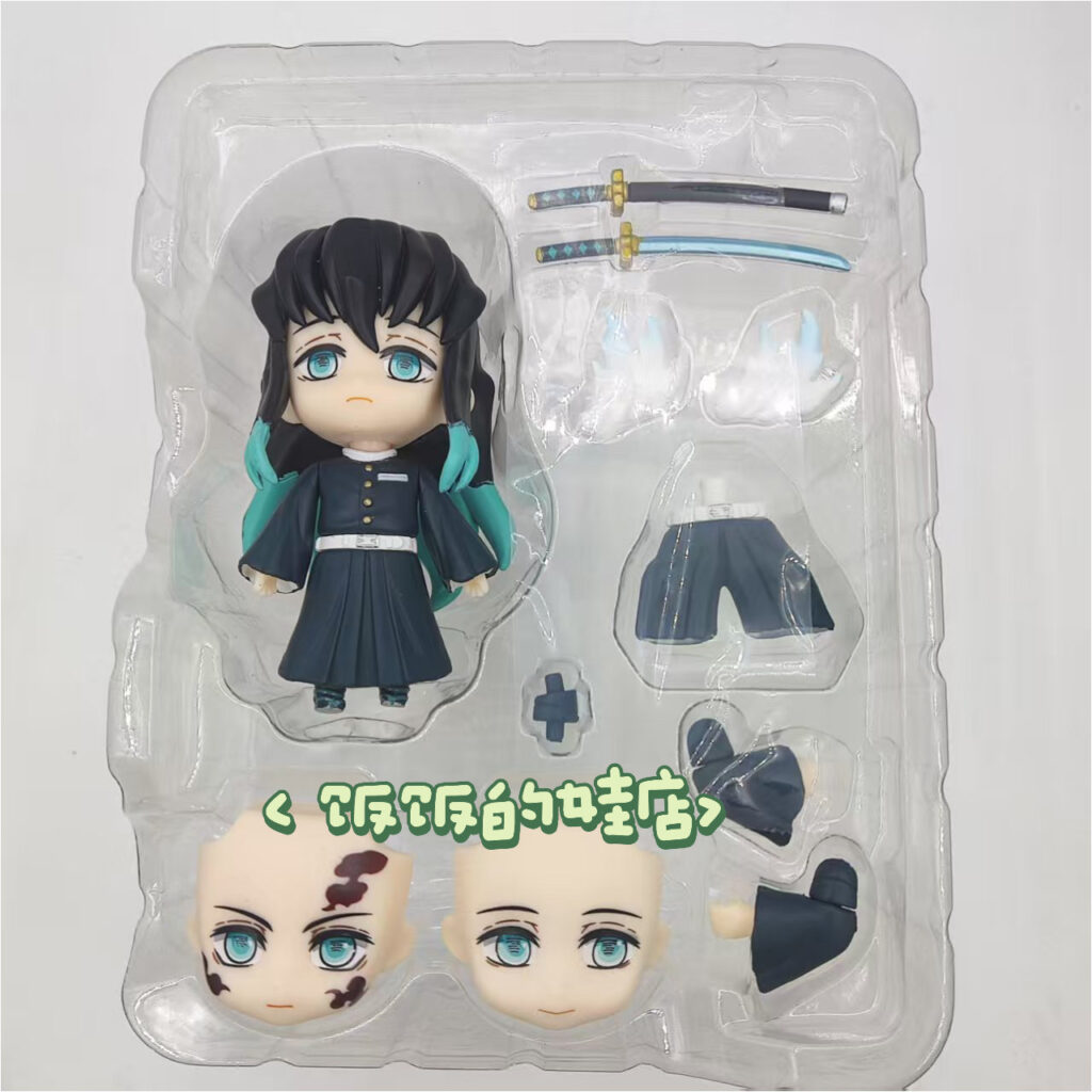 Anime Domestic Q-Version Demon Slayer: Kimetsu No Yaiba Tokitou Muichiro Demon Slayer: Kimetsu No Yaiba Kanroji Mitsuri Love Pillar Model Figurine