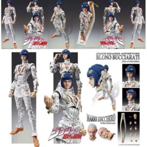 Super Action Figure Jojo's Bizarre Adventure: Golden Wind - Bruno Bucciarati Articulated Figure Model Toy