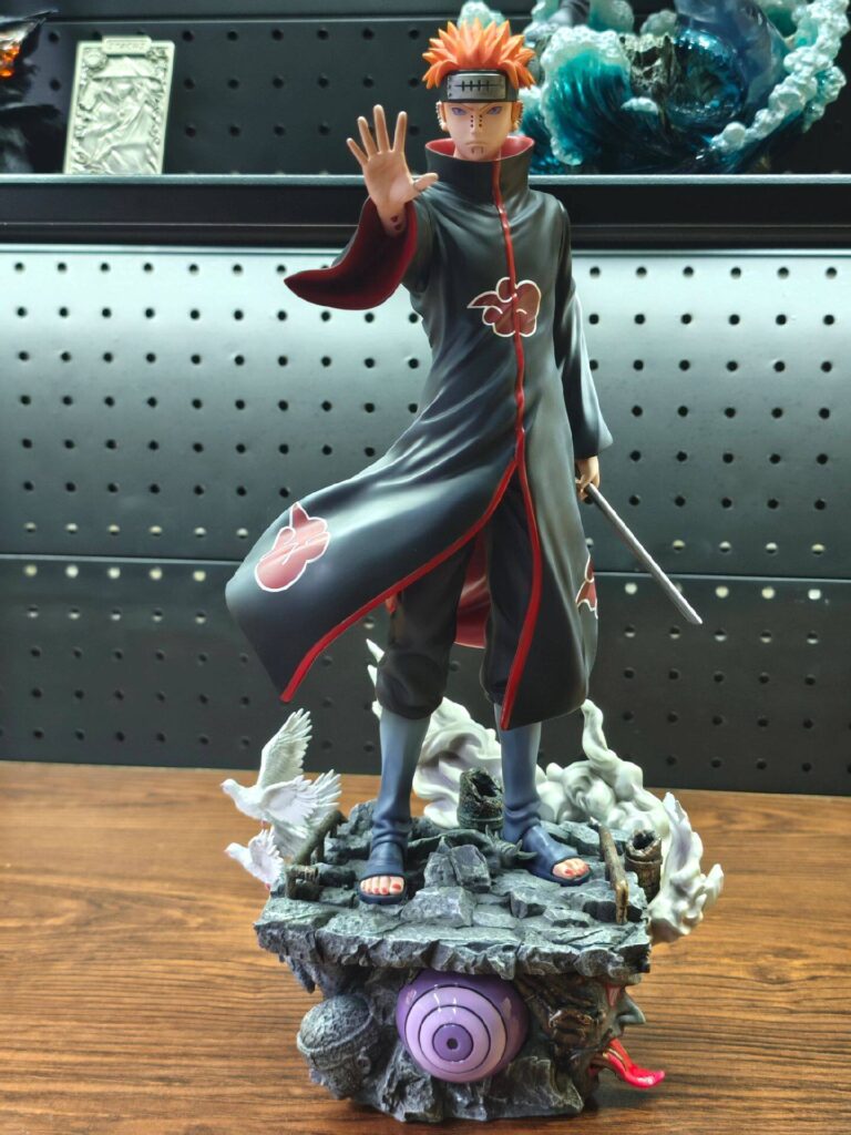 Naruto Figure Jirai Pein Model Statue Anime Gk Figurine White Mask Gift