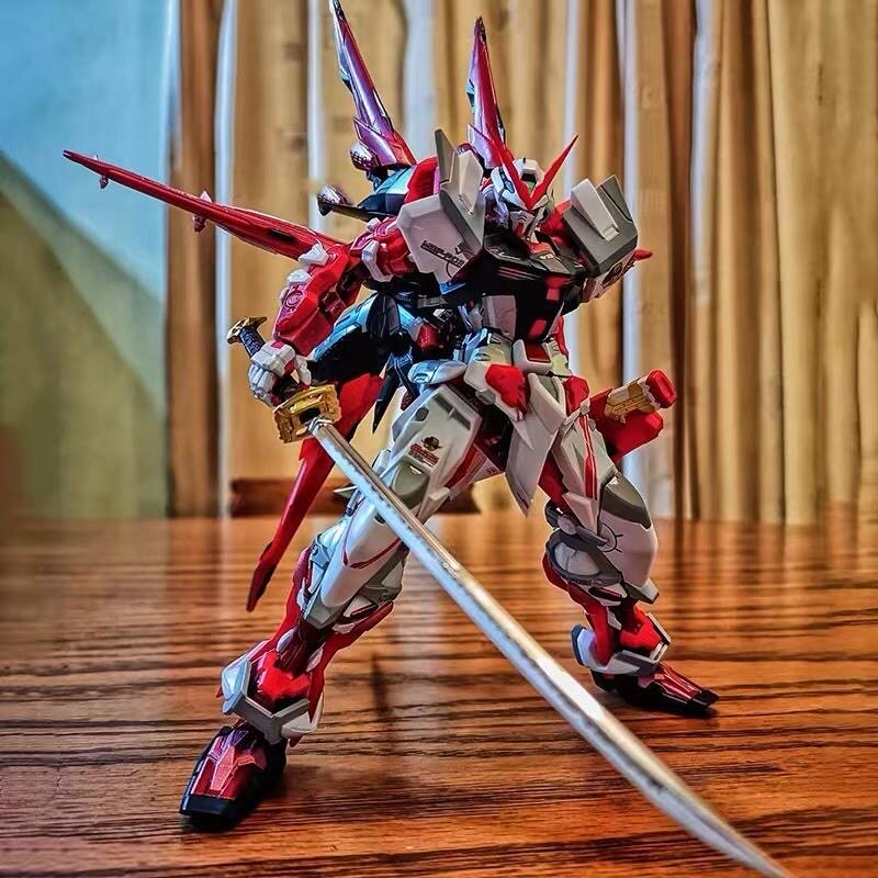 Boy's Mecha Assembly Toy Gundam Model Hg Strike Freedom Unicorn Red Heretic Archangel Gundam Figure
