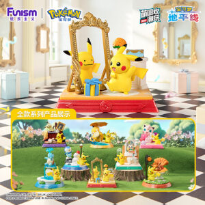Playful Pokémon Pikachu and Its Friends Blind Box Trendy Toy Desktop Figurines as Gifts