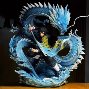 Demon Slayer Blind Box Figure Tanjiro Water Pillar Tomioka Giyuu Nezuko Flame Pillar Model Ornament Gift Toy