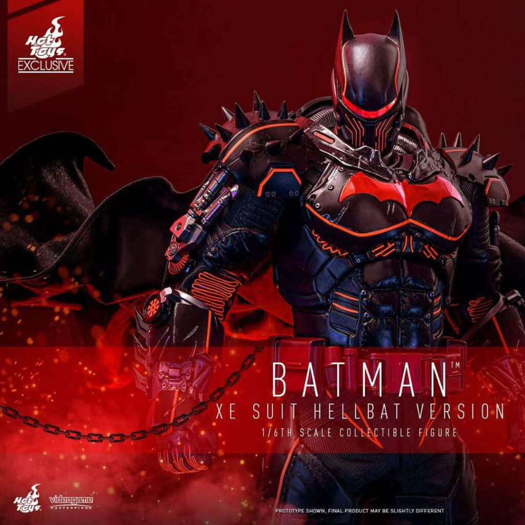In Stock Hottoys Ht Batman: Arkham Origins Thermal Energy Edition Hellbat Armor Vgm73