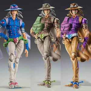 Jojo's Bizarre Adventure Super Action Figure Sbr Jotaro Kujo Jotaro Jotaro Biliair Figure Model Toy
