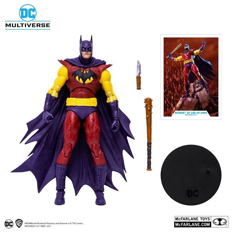 【Authentic】Mcfarlane Dc Zorn Batman Alien 7inch Action Figure Free Shipping