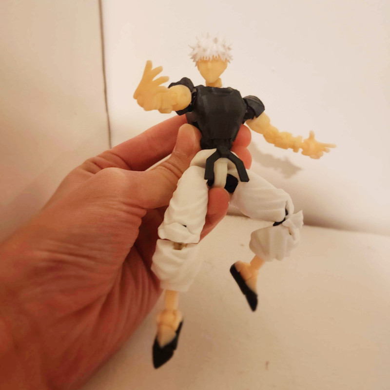 Jujutsu Kaisen Q Version Figures: Suguru Geto, Satoru Gojo, Megumi Fushiguro, Itadori Yuji, Kugisaki Nobara, Sitting Posture Desktop Decoration Gift