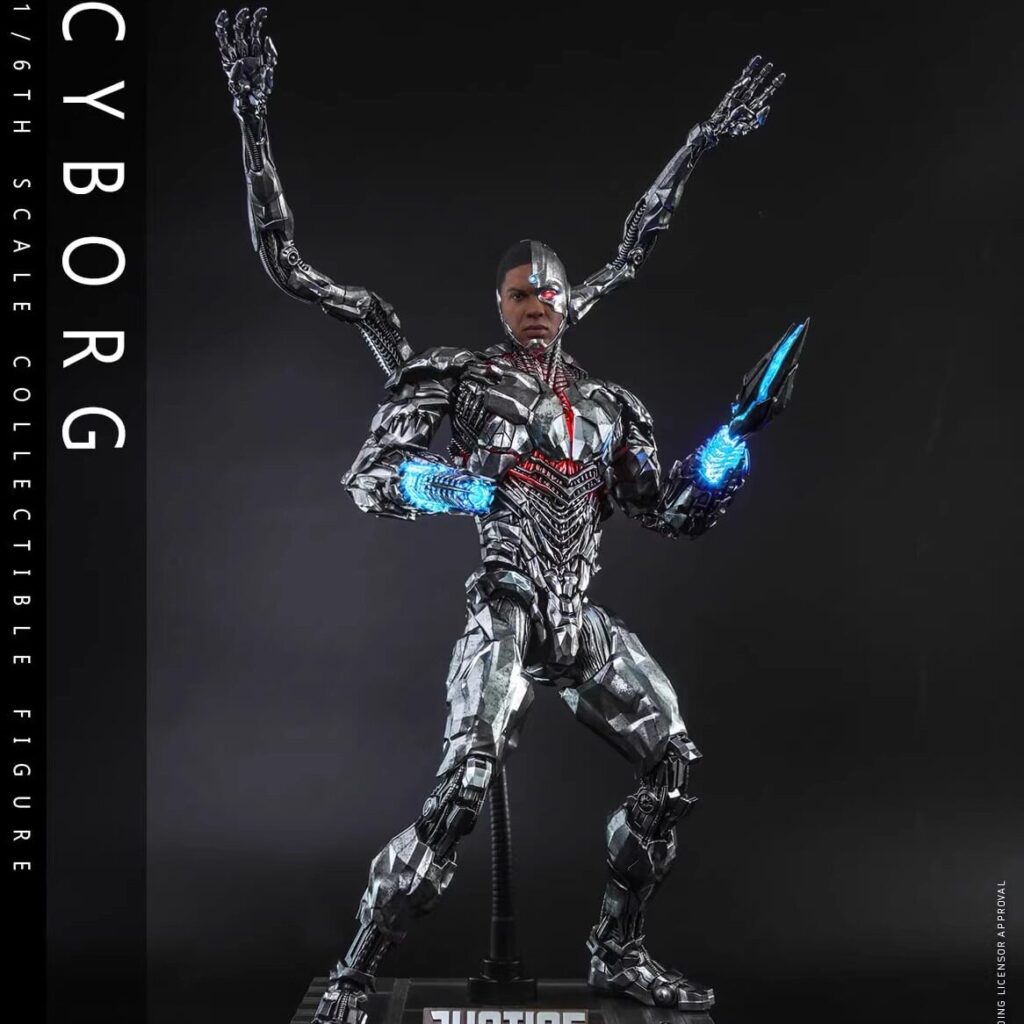 Brand New in Stock Hottoys Ht 1/6 Tms057 Zack Snyder Justice League Cyborg