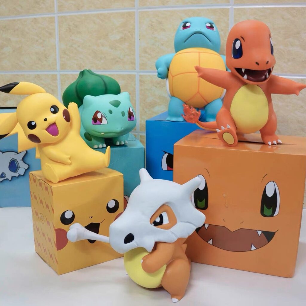 【Tsundere Squirtle】Pokémon 1:1 Trendy Large Figure Series Gift Blind Box Doll Ornament Merchandise