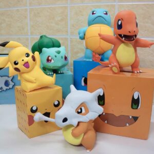 【Tsundere Squirtle】Pokémon 1:1 Trendy Large Figure Series Gift Blind Box Doll Ornament Merchandise