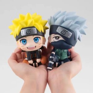 Naruto Figure Q Version Sitting Posture Naruto Anbu Kakashi Itachi Anime Peripheral Model Doll Ornament Gift