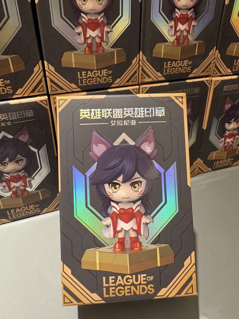 Authentic League of Legends Blind Box Lol Game Figurine Ahri Yasuo Yone Irelia Birthday Gift