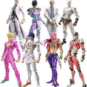 Super Action Figure Jojo's Bizarre Adventure Jotaro Kujo White Clothes Platinum Star Model Figurine Toy