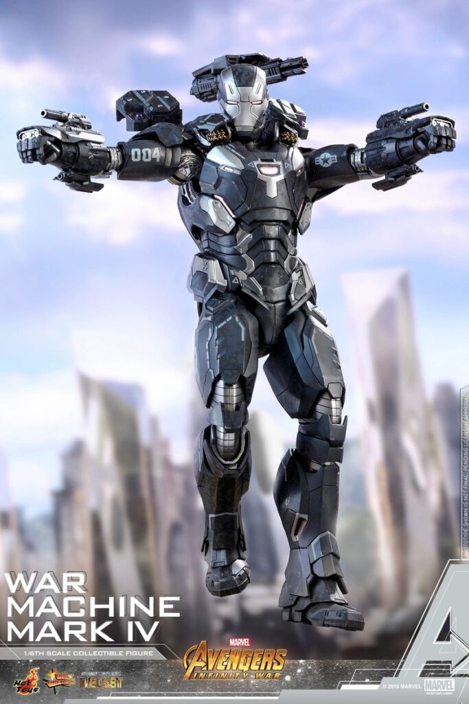 In Stock Hottoys Ht Mms499D26 Iron Man War Machine 5.0 Vip Edition Multi-Alien