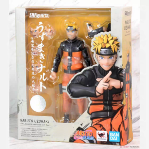 Bandai Shf Naruto Shippuden Uzumaki Naruto 2.0 Naruto Uzumaki Action Figure in Stock