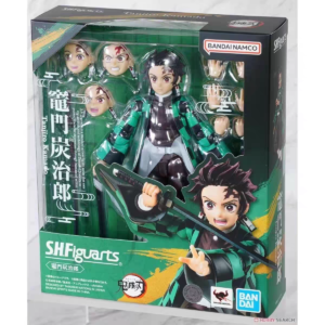 Bandai Shf Demon Slayer: Kimetsu No Yaiba Kamado Tanjirou Action Figure in Stock Brand New