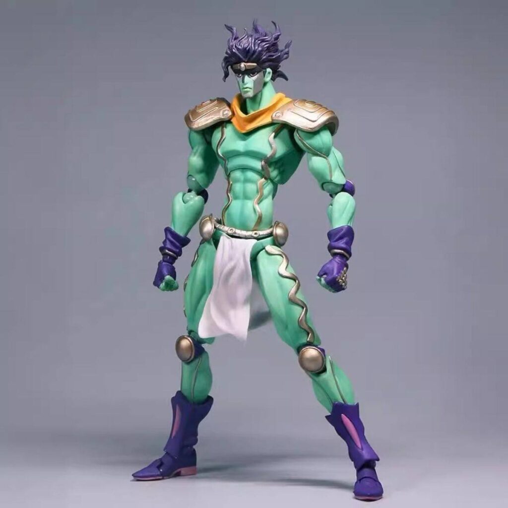Jojo's Bizarre Adventure Super Action Figure Platinum Star Articulated Large Model Toy Doll Gift