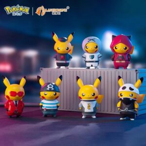 Pokémon Prank Villain Pikachu Series Car Decoration Desktop Figurine 1 Piece