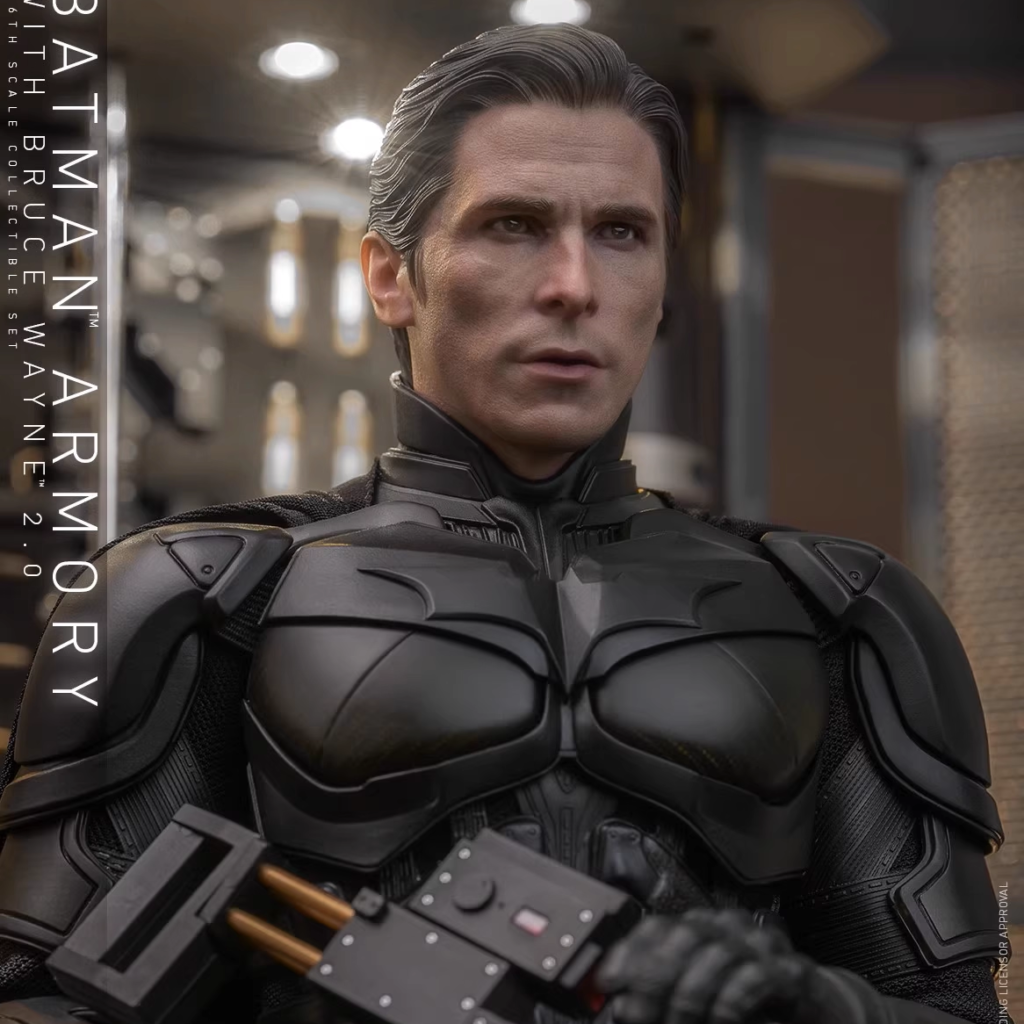 In Stock Hottoys Ht Mms750 Batman Armor Vault Gnaucu Bruce Wayne 2.0