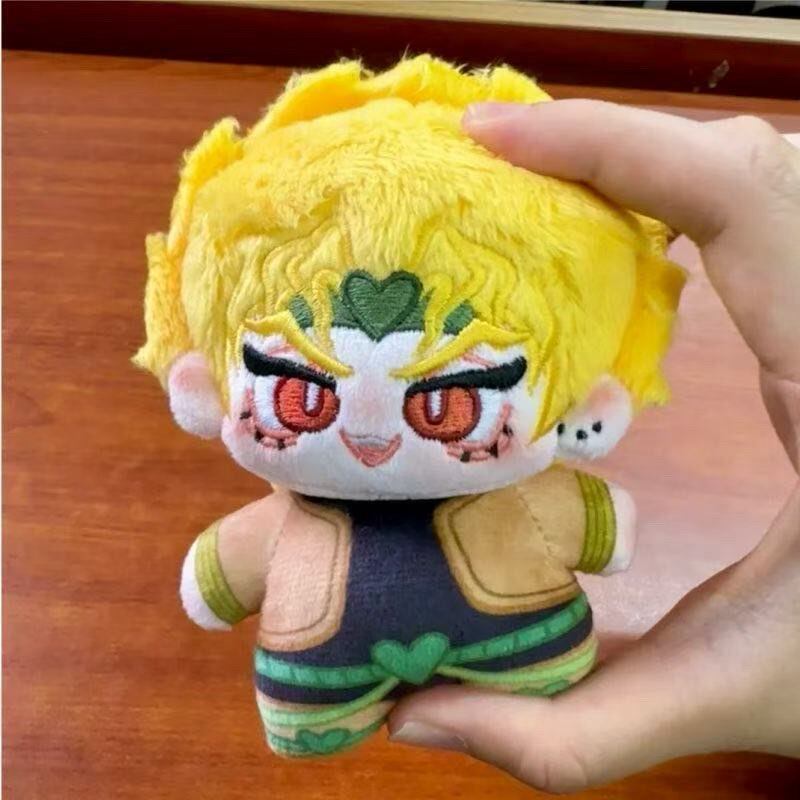 Authentic Original Jojo's Bizarre Adventure Dio Brando 10cm Cotton Doll Dio Fan-Made Figurine