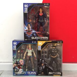 Dc Action Figure Series Superman Batman Harley Quinn Figure Model Ornament Anime Peripheral Toy Gift