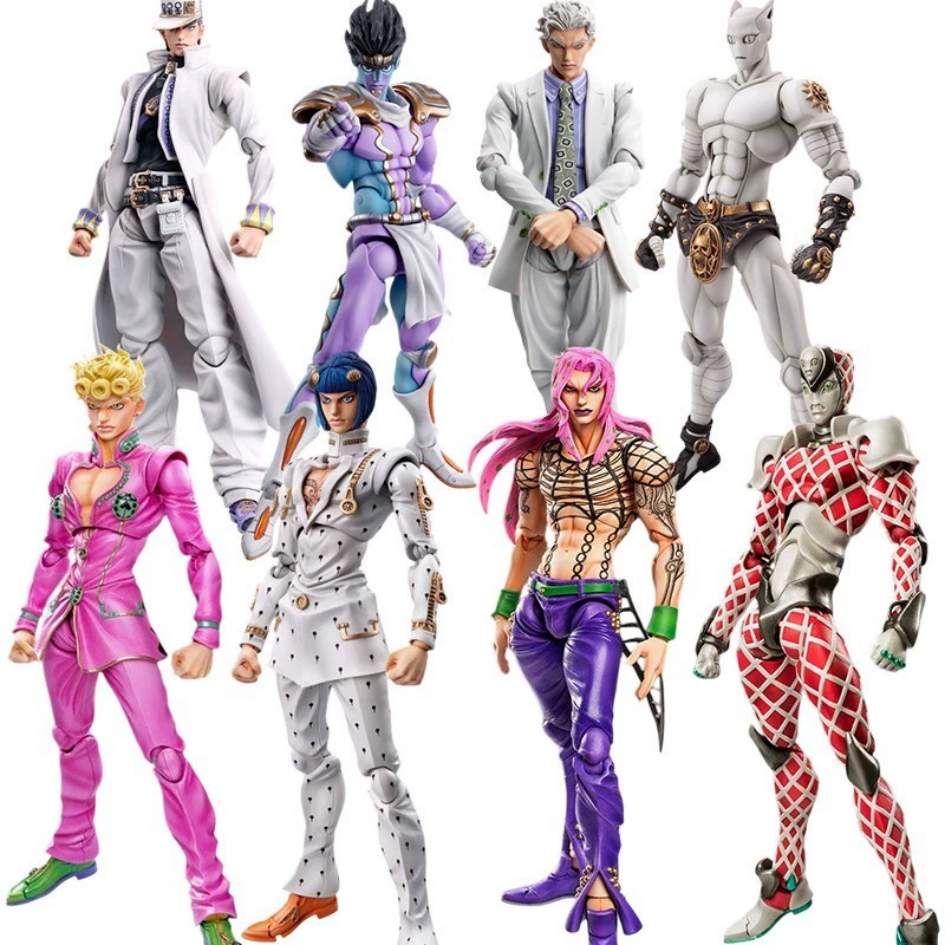 Jojo's Bizarre Adventure Super Action Figure Dio Dio World Jotaro Kujo Collectible Toy Model Gift