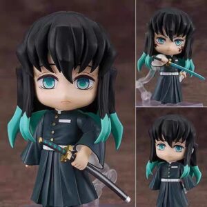 Q Version 2218 # Demon Slayer: Kimetsu No Yaiba Tokitou Muichiro 2217 Demon Slayer: Kimetsu No Yaiba Kanroji Mitsuri Love Pillar Clay Figure