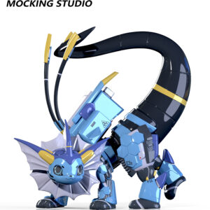 Innovative Player & Marcushii Collaboration Mechanical Water Eevee Buildable Gk Model Figurine Trendy Toy Pre-Order