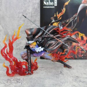 One Piece Iu Resonance Series Fire Fist Sabo Three Brothers Figurine Statue Anime Merchandise Birthday Gift