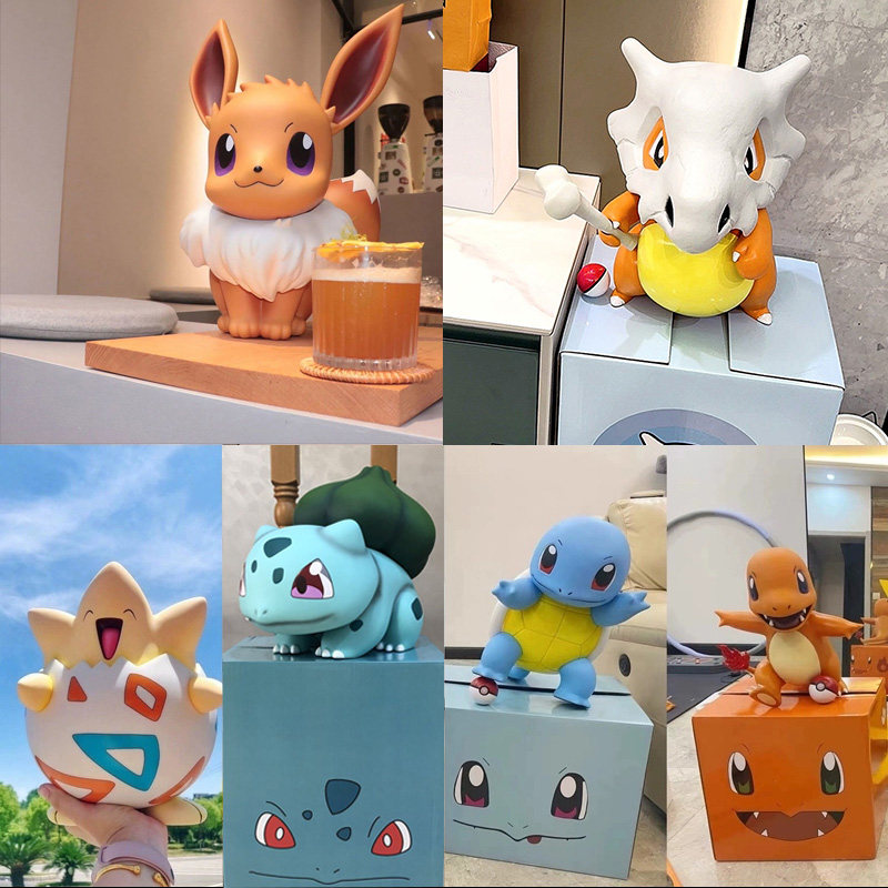 Jenifur, Bulbasaur, Charizard, Eevee, Charmander, Psyduck, Fantasy Figures, Figurines, Dolls, Birthday Gifts