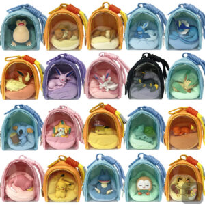 Pokémon DIY Sofa Sleeping Position Pendant Backpack Style Ornament Fairy Eevee Kirby Jirachi Trendy Toy
