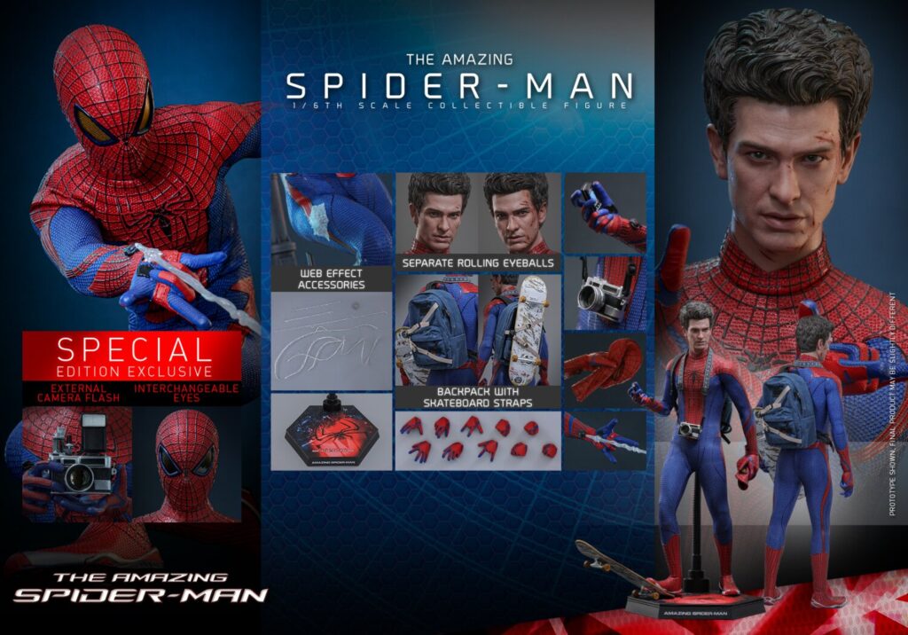 In Stock Hottoys Ht Mms771B the Amazing Spider-Man 4.0 Regular Special Edition