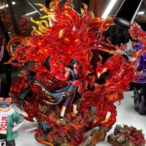 Naruto Figure Anime Blind Box Jiraiya Itachi Uchiha Sasuke Naruto Large Collectible Model Ornament