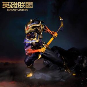 League of Legends Night's Watch Yasuo Medium-Sized Sculpture Figurine Game Merchandise Gift for Boyfriend Model Ornament