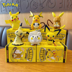 New Pokémon Pikachu Cute Attack Mystery Pikachu Rayquaza Pokémon Blind Box Figure Collectible Ornament